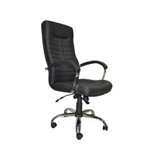 Кресло ORION steel chrome comfort anyfix LE-A черный