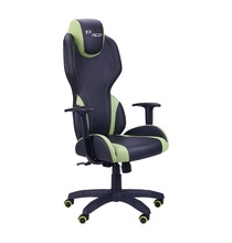 Кресло VR RACER Zeus черный/зеленый